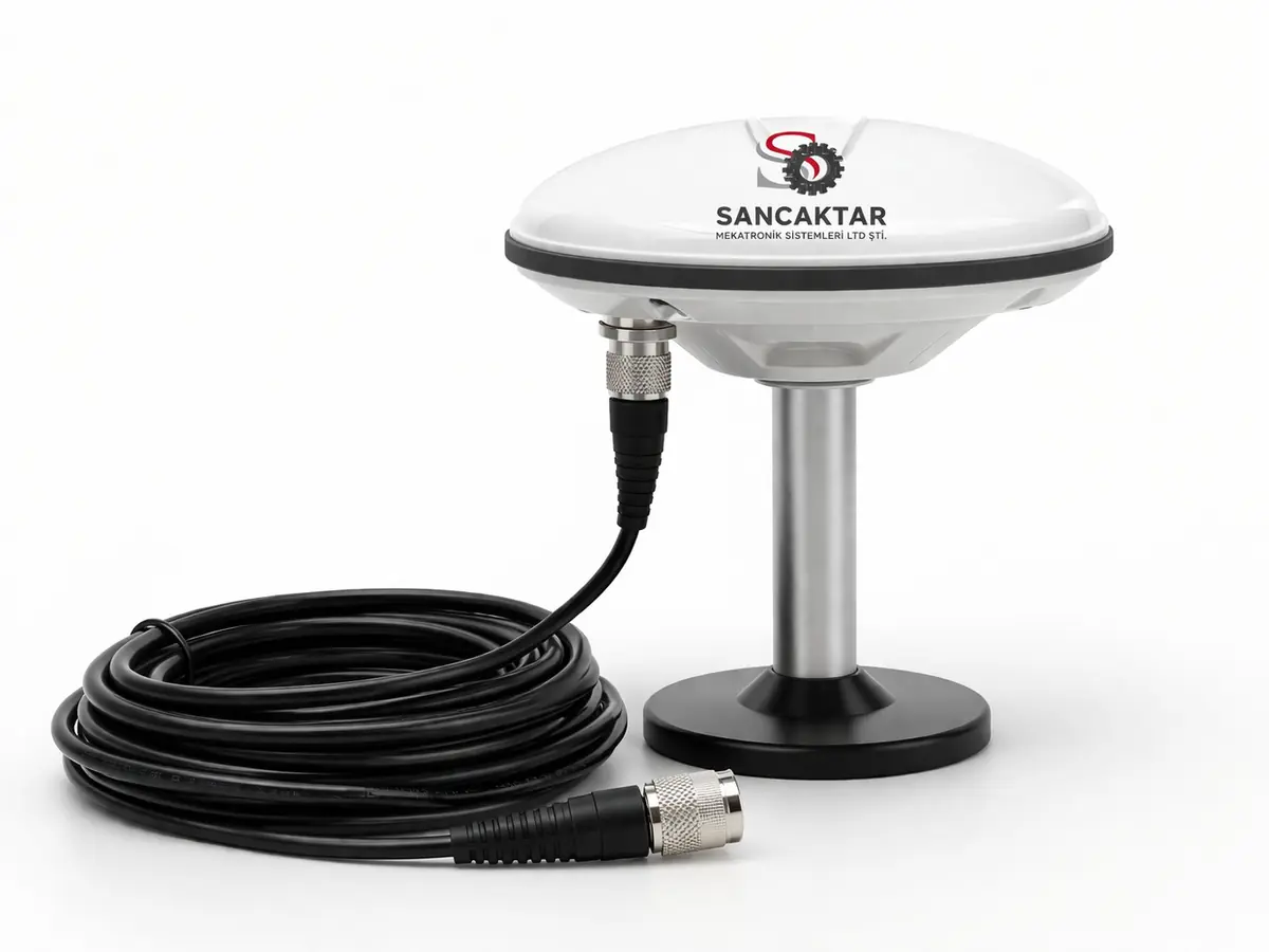 GNSS ve RTK hassas konumlama sistemi