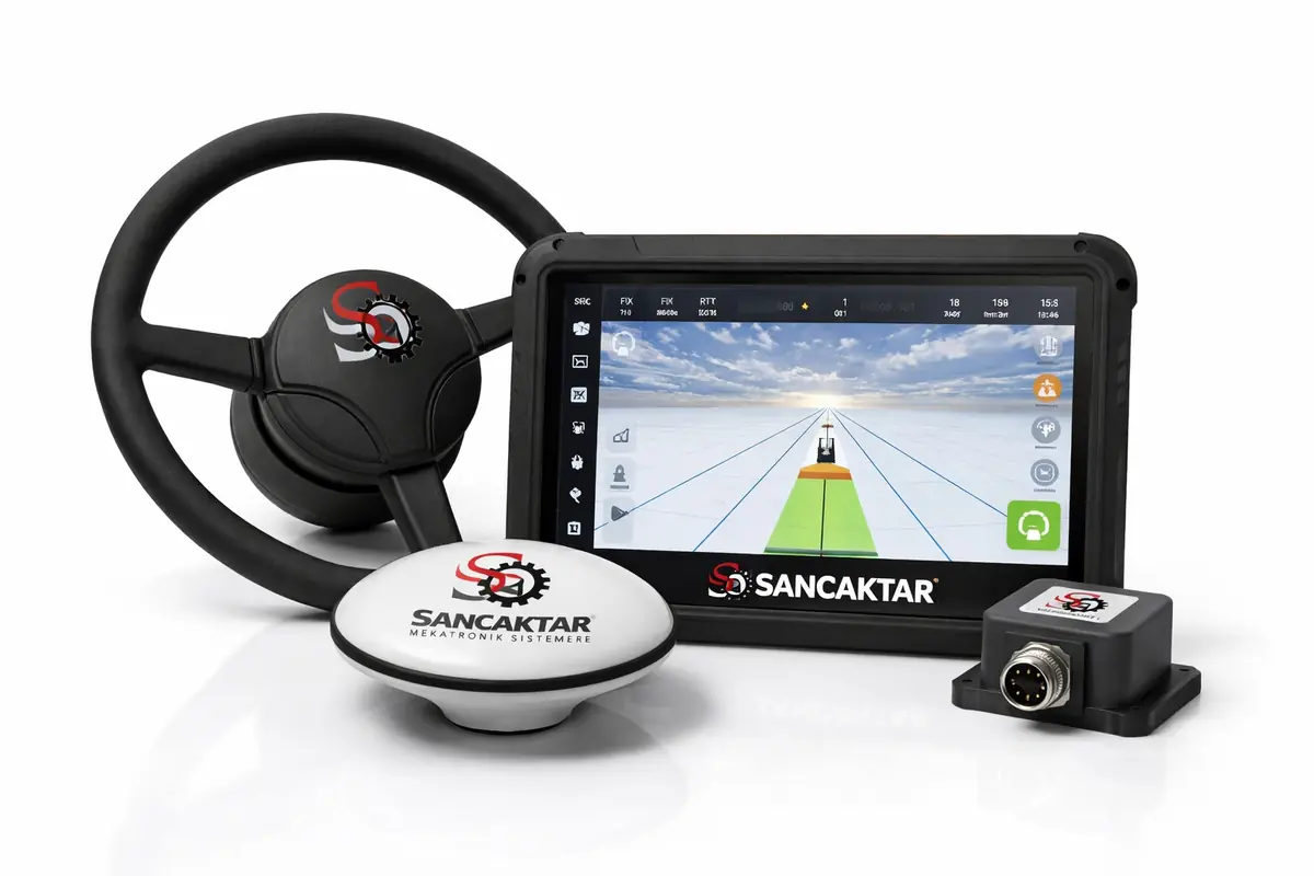 Smart-Steer AG otonom traktör GPS ve kontrol modülü